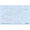 Eduard Accessory MiG-19 stencils Czech for Eduard Accessory 1:48 (D48065)