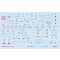 Eduard Accessory P-38 stencils 1/48 for TAMIYA/ACADEMY/HASEGAWA 1:48 (D48071)