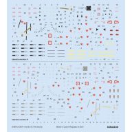   Eduard Accessory Harrier Gr.7/9 stencils 1/48 for REVELL/HASEGAWA 1:48 (D48072)