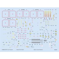   Eduard Accessory Su-27 stencils 1/48 for ACADEMY/KITTY HAWK/HOBBY BOSS/GWH 1:48 (D48082)
