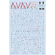 Eduard Accessory F-4B stencils for TAMIYA 1:48 (D48094)