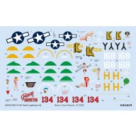 Eduard Accessory P-38J Pacific Lightning 1:48 (D48103)