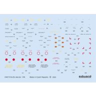 Eduard Accessory B-25J stencils 1/48 HKM 1:48 (D48110)