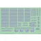 Eduard Accessory Fokker D.VII rib tapes 5color lozenge for Eduard Accessory 1:72 (D72020)
