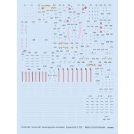   Eduard Accessory Tornado GR.1 stencils (gray/green camouflage) 1/72 for REVELL 1:72 (D72032)