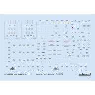 Eduard Accessory Bf 109F stencils 1/72 EDUARD 1:72 (D72045)