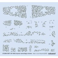   Eduard Accessory Bf 109G tropical camouflage scheme EDUARD 1:72 (D72056)