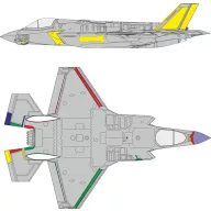 Eduard Accessory F-35B RAM coating TAMIYA 1:48 (EX1013)