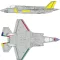 Eduard Accessory F-35B RAM coating TAMIYA 1:48 (EX1013)