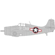   Eduard Accessory FM-1 US national insignia w/ red outline TAMIYA 1:48 (EX1032)