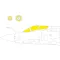 Eduard Accessory Buccaneer S.2B Tface AIRFIX 1:48 (EX1035)
