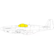   Eduard Accessory P-51B/C Malcolm Hood canopy Tface EDUARD 1:48 (EX1037)