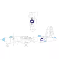   Eduard Accessory B-26B Marauder national insignia ICM 1:48 (EX1046)