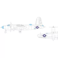   Eduard Accessory B-26G Marauder US national insignia ICM 1:48 (EX1118)