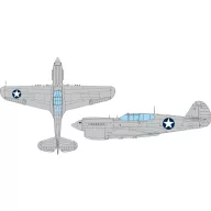   Eduard Accessory P-40E US national insignia circular EDUARD 1:48 (EX1120)