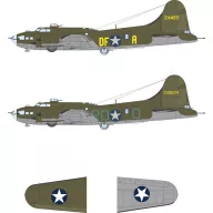   Eduard Accessory B-17F US national insignia & code letters for Revell 1:48 (EX1170)