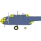 Eduard Accessory Hampden TB Mk.I torpedo bomber for ICM 1:48 (EX1175)