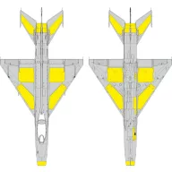   Eduard Accessory MiG-21F surface panels for Eduard 1:48 (EX1193)