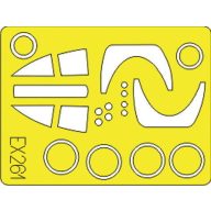   Eduard Accessory F-105D Thunderchief für Hobby Boss Bausatz 1:48 (EX261)