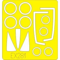 Eduard Accessory F-100C (TRU) 1:48 (EX281)