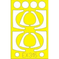 Eduard Accessory F-5E for AFV-Club 1:48 (EX315)