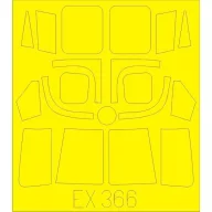 Eduard Accessory Lynx HMA.8 for Airfix 1:48 (EX366)