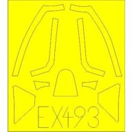   Eduard Accessory Spitfire Mk,XVI Bubbletop weekend f.Edua 1:48 (EX493)