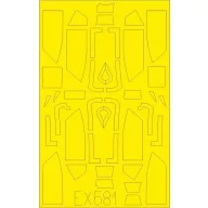  Eduard Accessory Bf 109G Erla canopy TFace for Eduard Accessory 1:48 (EX581)
