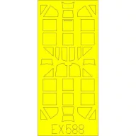   Eduard Accessory Bf 109F TFace for Eduard Accessory 1:48 (EX588)
