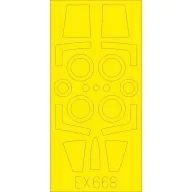 Eduard Accessory F-104J for Kinetic 1:48 (EX668)