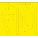 Eduard Accessory B-17G antiglare panels (DL & BO production) for HKM 1:48 (EX687)