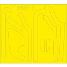 Eduard Accessory B-17G antiglare panels (DL & BO production) for HKM 1:48 (EX687)