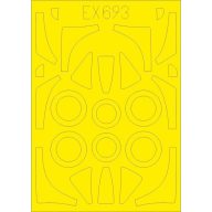 Eduard Accessory FJ-2 Fury TFace for KittyHawk 1:48 (EX693)