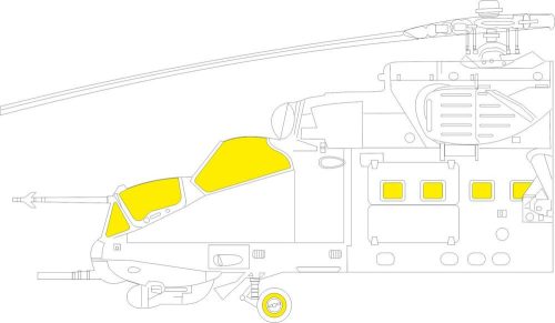 Eduard Mi-24D TFace for TRUMPETER 1:48 (EX843)
