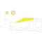 Eduard Accessory Buccaneer S.2C/D for AIRFIX 1:48 (EX906)