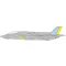Eduard Accessory F-35A RAM coating late 1/48 for TAMIYA 1:48 (EX924)