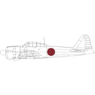  Eduard Accessory A6M2 Model 21 national insignia 1/48 EDUARD 1:48 (EX955)