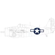   Eduard Accessory FM-2 US national insignia 1/48 EDUARD 1:48 (EX971)