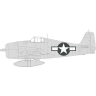 Eduard Accessory F6F-3 US national insignia (EX996)