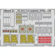   Eduard Accessory F-4J seatbelts STEEL for Academy 1:48 (FE1013)