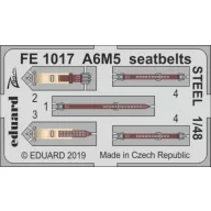   Eduard Accessory A6M5 seatbelts STEEL for Tamiya 1:48 (FE1017)