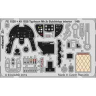   Eduard Accessory Typhoon Mk.Ib Bubbletop for Hasegawa/Italeri 1:48 (FE1028)