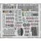 Eduard Accessory F-104G late for Kinetic 1:48 (FE1038)