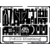Eduard Accessory P-51 D Mustang 1:48 (FE109)