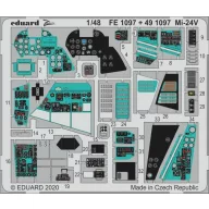 Eduard Accessory Mi-24V for Zvezda 1:48 (FE1097)