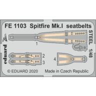   Eduard Spitfire Mk.I seatbelts STEEL for Airfix 1:48 (FE1103)