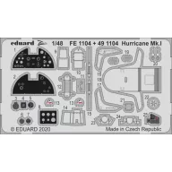 Eduard Accessory Hurricane Mk.I for Airfix 1:48 (FE1104)