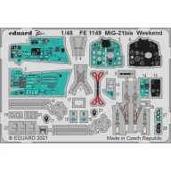   Eduard Accessory MiG-21bis Weekend 1/48 for EDUARD 1:48 (FE1149)