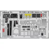 Eduard Accessory Sabre F.4 1/48 for AIRFIX 1:48 (FE1189)