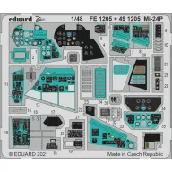 Eduard Accessory Mi-24P 1/48 for ZVEZDA 1:48 (FE1205)